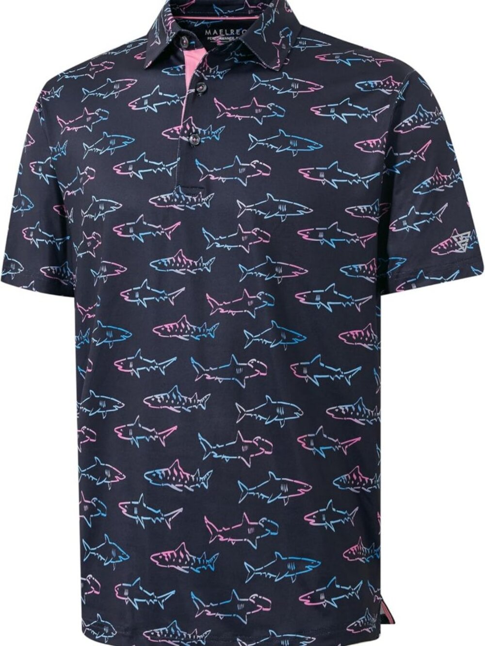 Men's Performance Golf Polo Shirt - Moisture-Wicking, Short Sleeve, Casual Fit